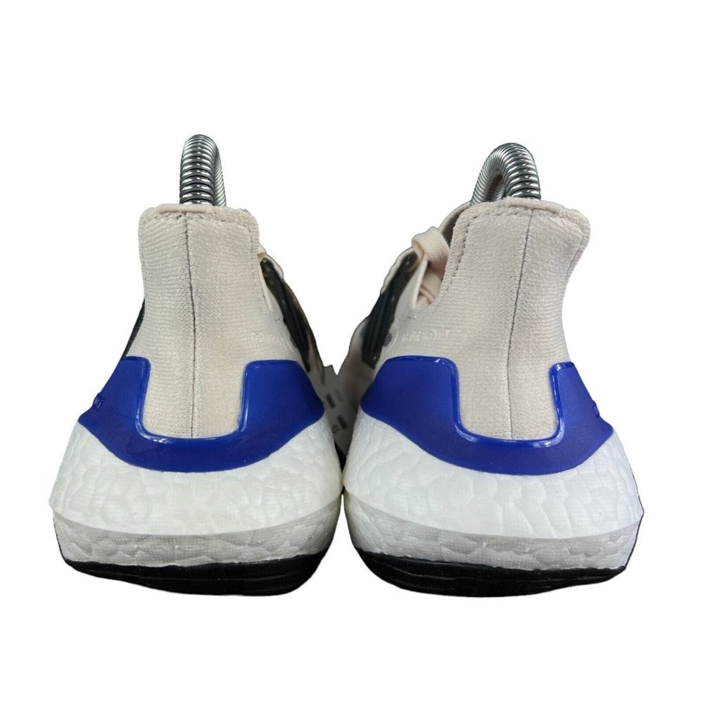 Adidas Ultraboost 21 J Wonder White Red Shoes GX2558 Youth Boy's Sz 4 Y(GS) - Picture 5 of 10